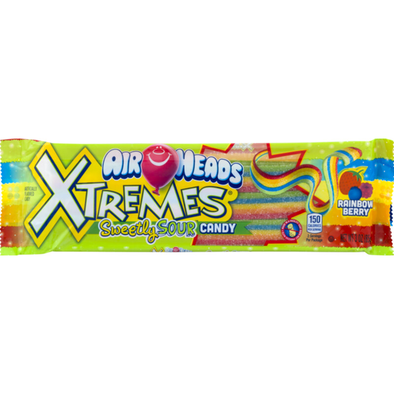 Air Head Xtreme Sour Belt Rainbow 1ct