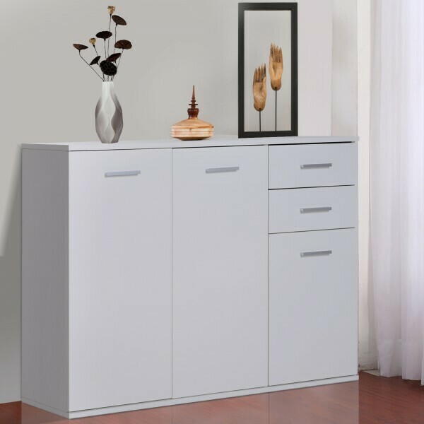HOMCOM® Kommode Standschrank Sideboard Schubladenkommode