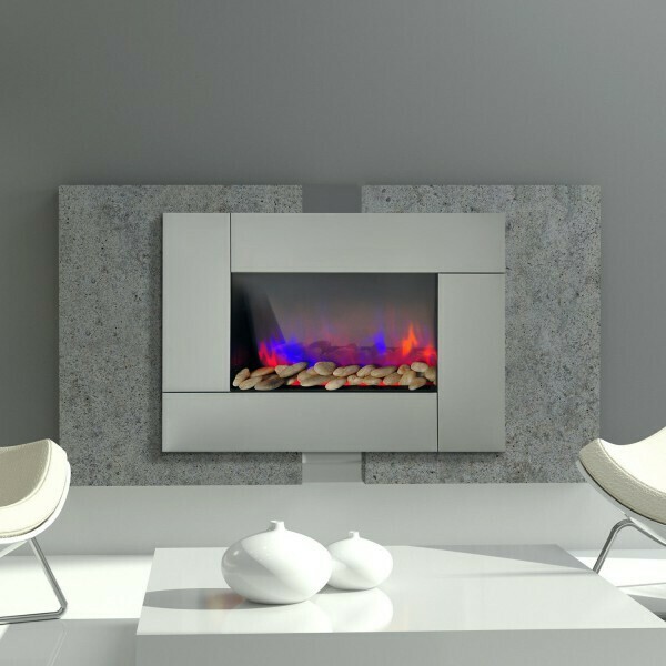 HOMCOM® Wandkamin Elektrokamin Elektrischer Kamin 900/1800 Watt LED