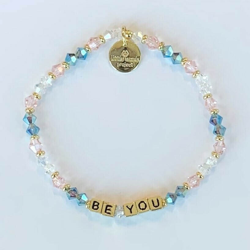 Little Words Project Gold BE YOU Bracelet