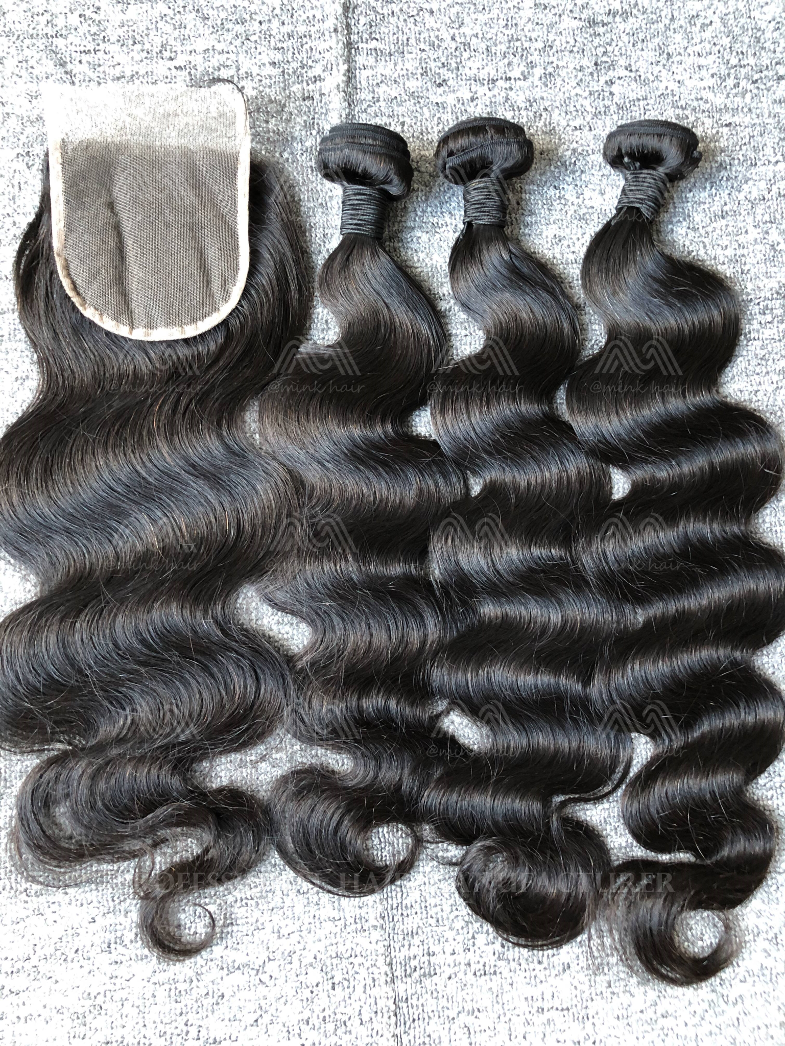 Mink Hair 3 Bundles With Closure/Frontal Bundle Deals