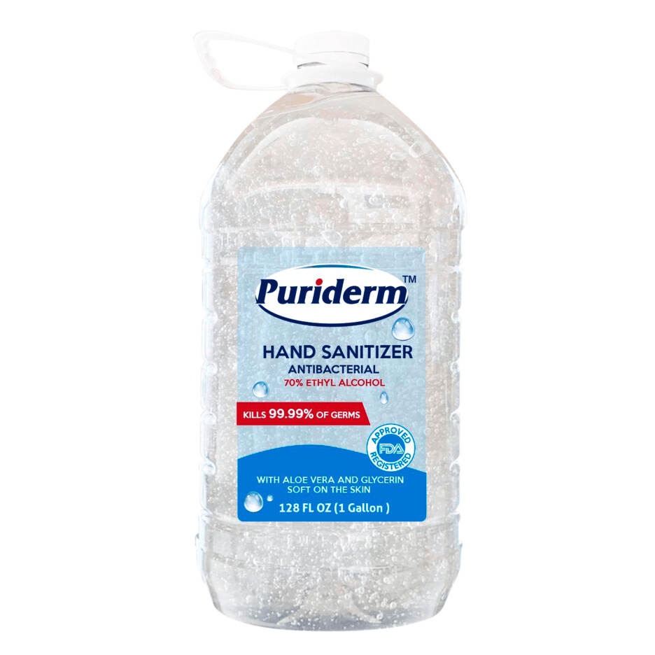 Puriderm™ HAND SANITIZER ANTIBACTERIAL, GALLON, EACH
