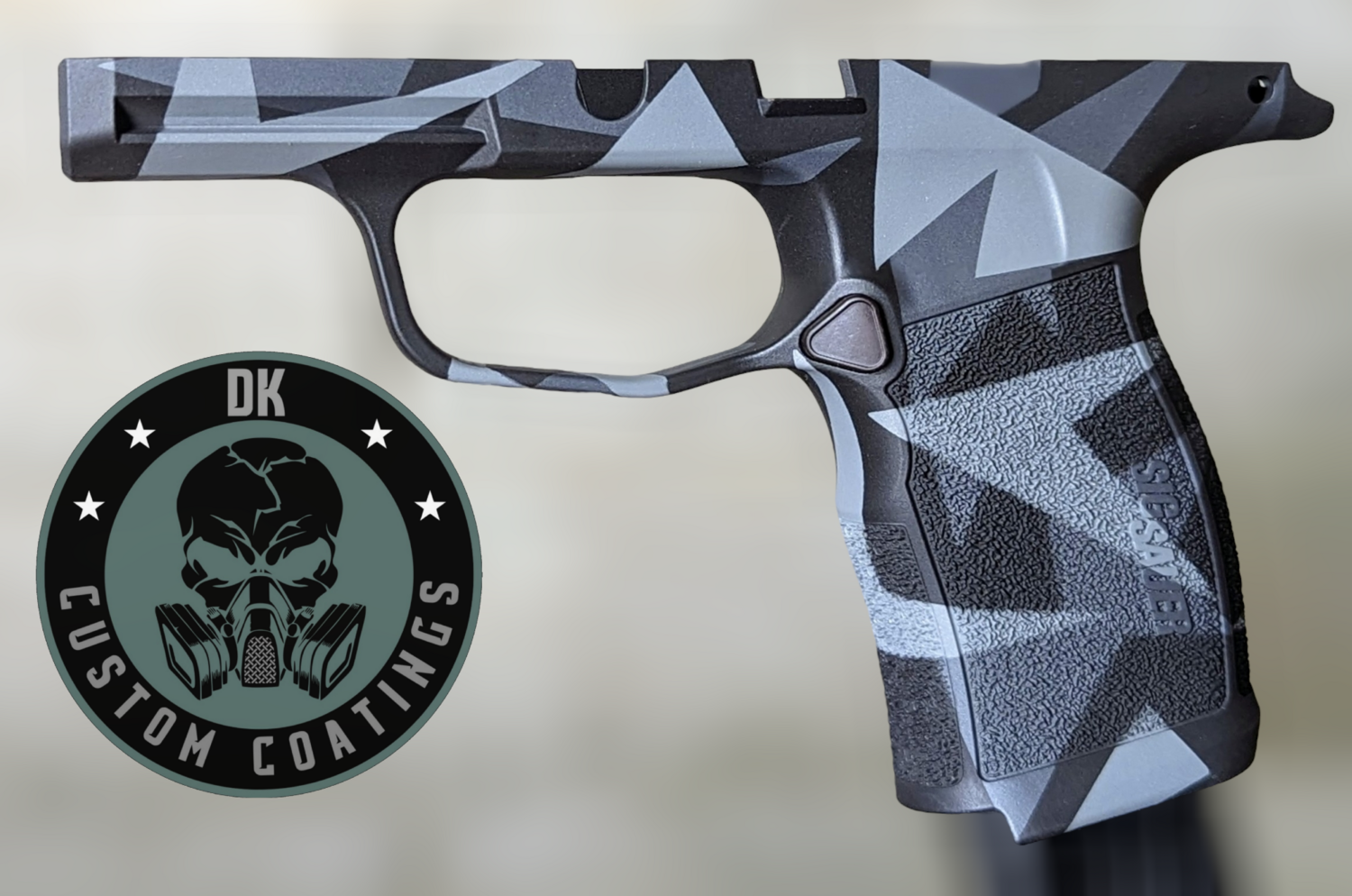 Sig P365XL Grip Module DK Customs Urban Splinter Camo