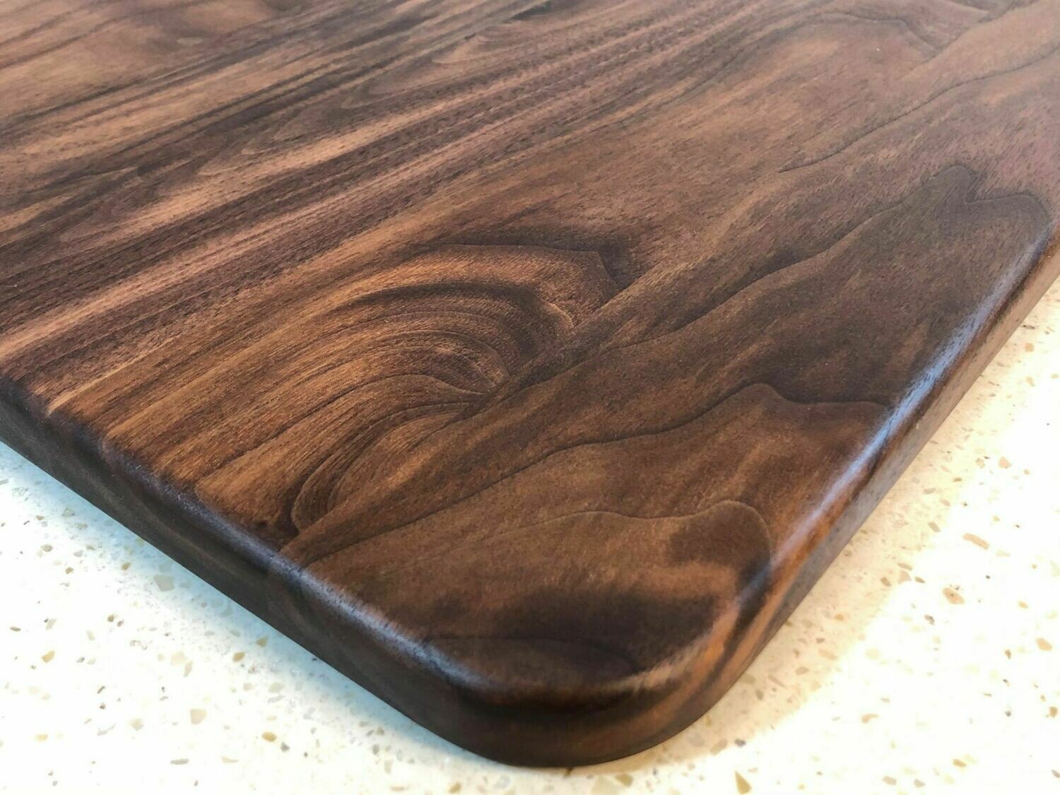 Walnut Rounded Edge Cutting Board 11" x 17" x 3/4"