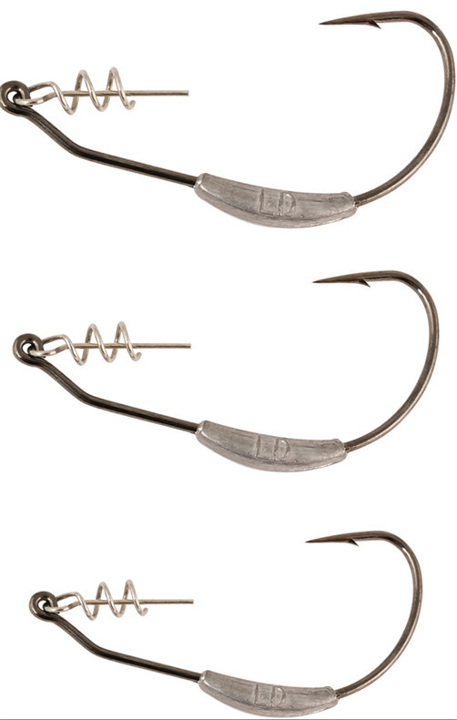 Advanced spring lock texas rig weighted hooks for soft lures Store