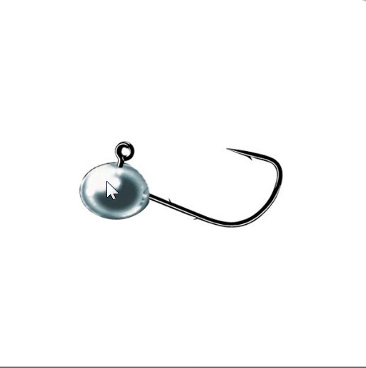 Micro jig heads for small soft plastics with retaining barbs 3 per pack