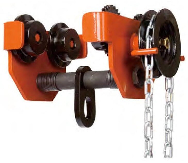 5000KG GEARED TROLLEY