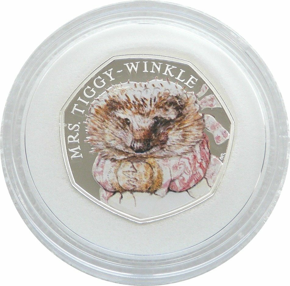 Mrs TiggyWinkle Coins