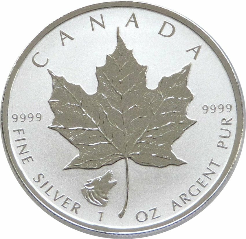Canadian Maple Leaf Silver Coins