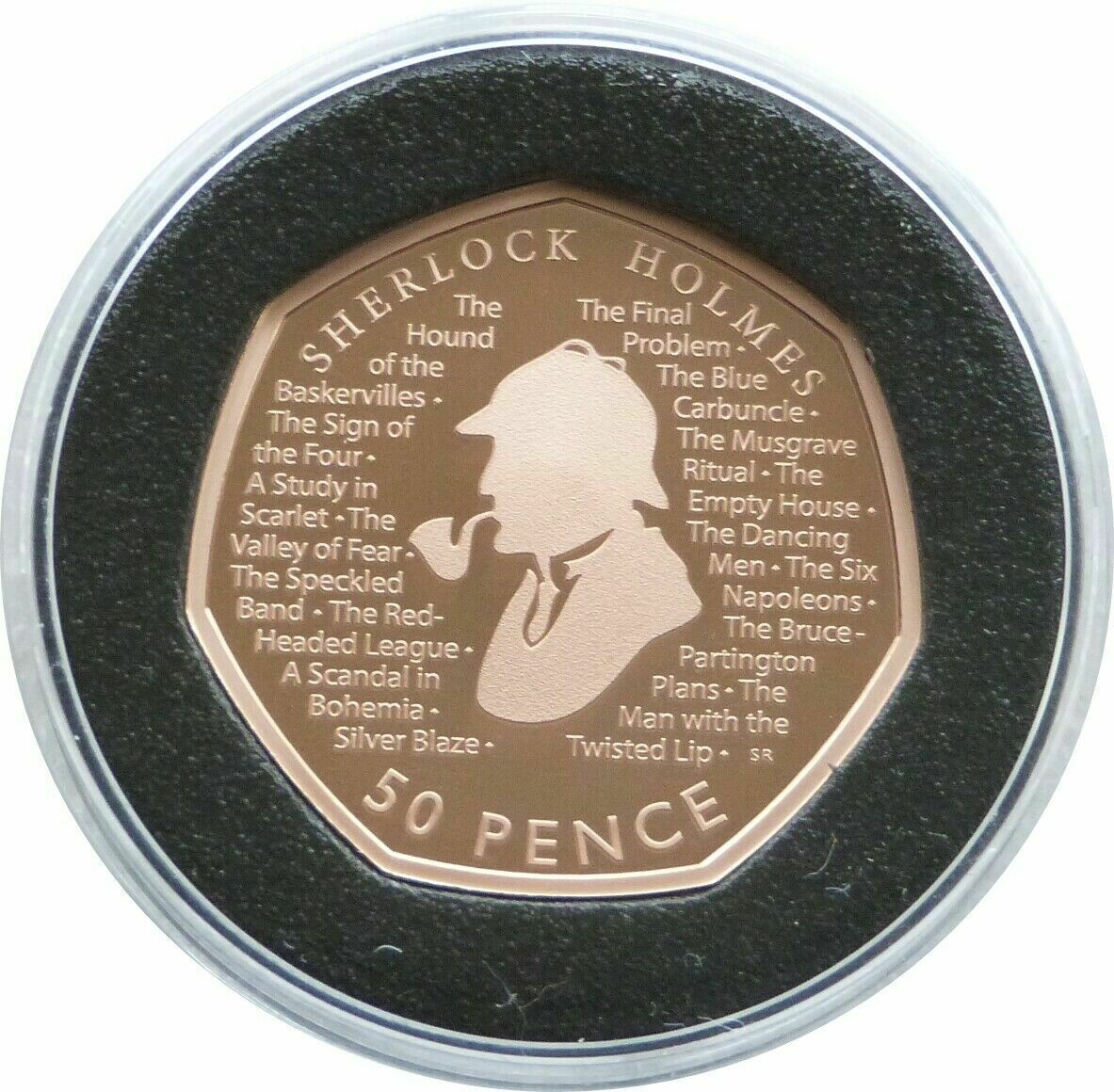 2019 Sherlock Holmes™ 50p Range - View #7