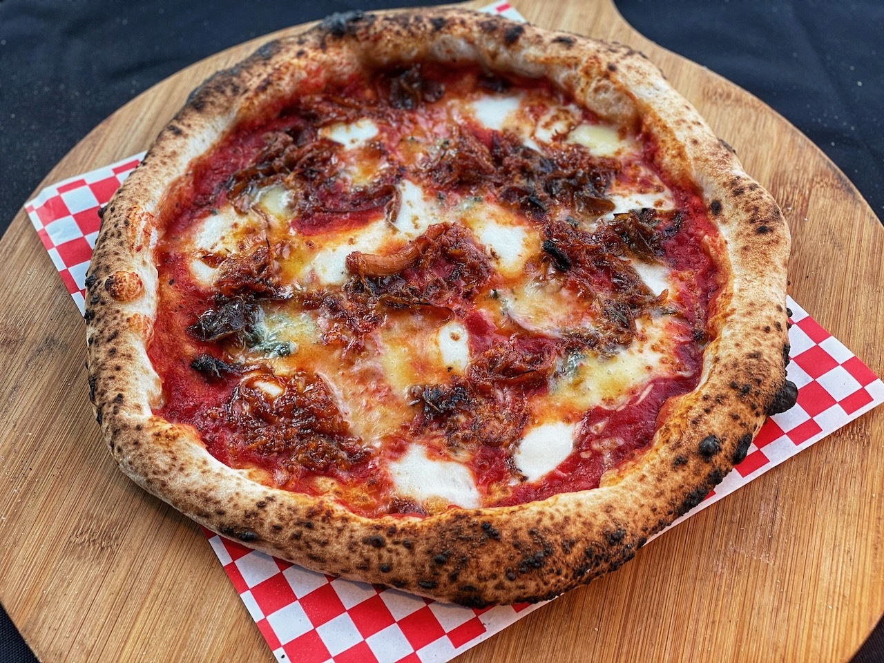 Freshly Made Woodfired Pizza