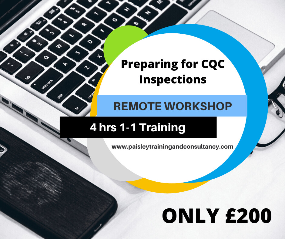 Preparing For CQC Inspections 4 Hrs 1 1 Remote Workshop 
