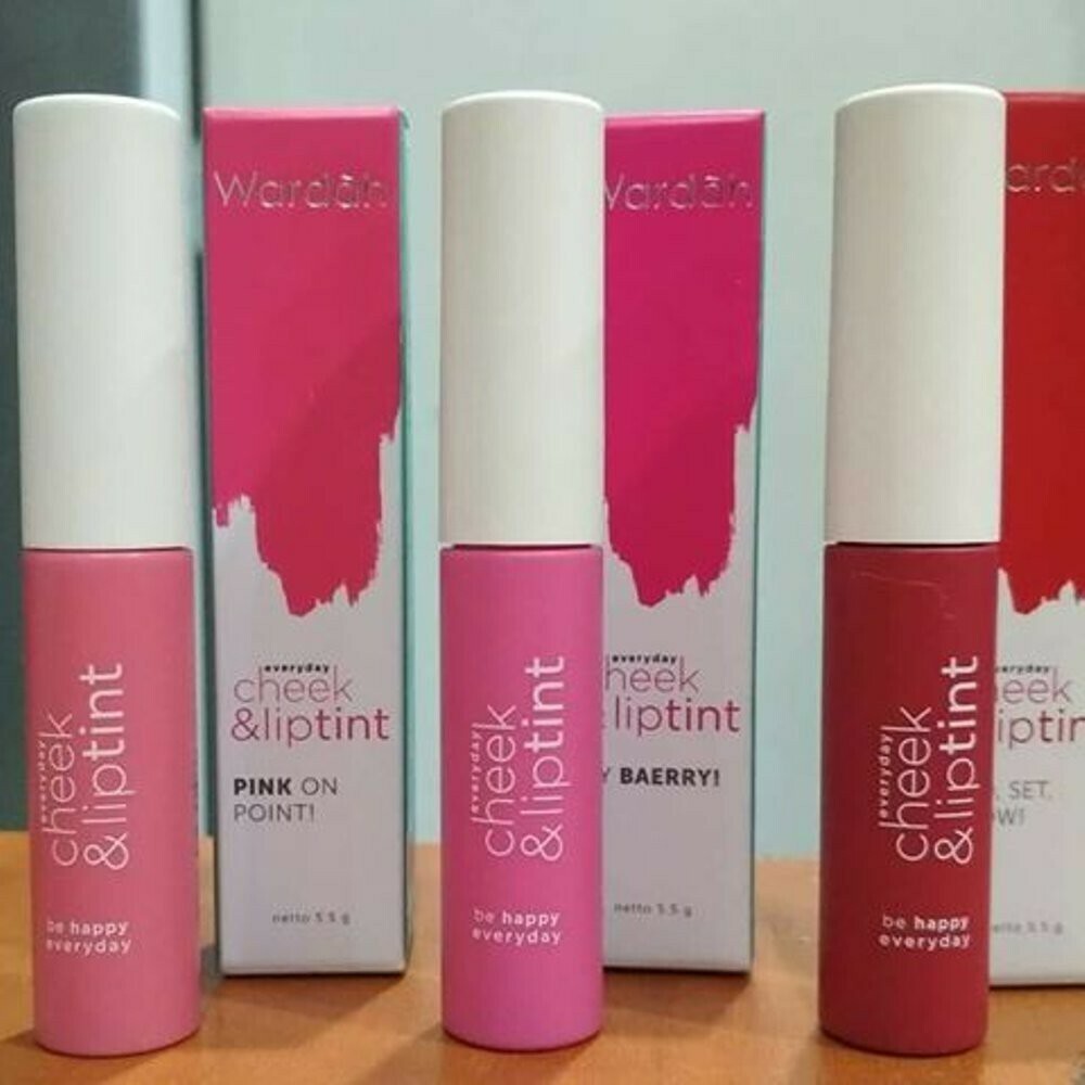 Wardah Everyday Cheek & Liptint Shade 1-3