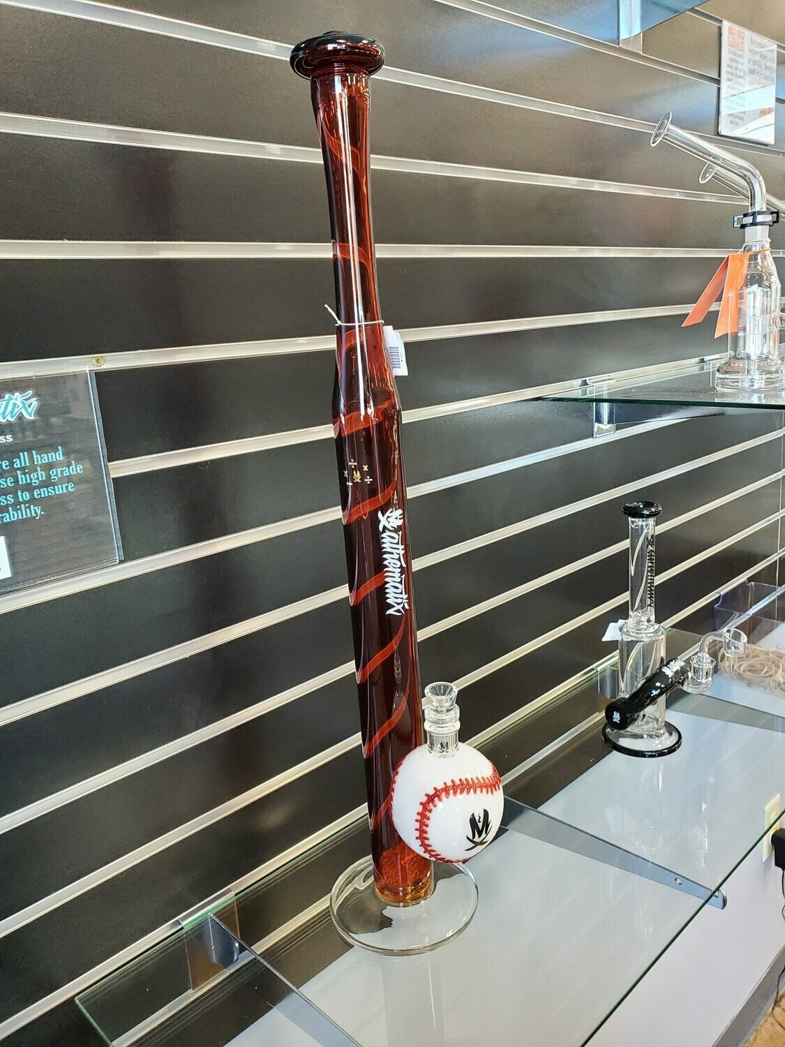 Mathematix Glass Baseball bat 24"