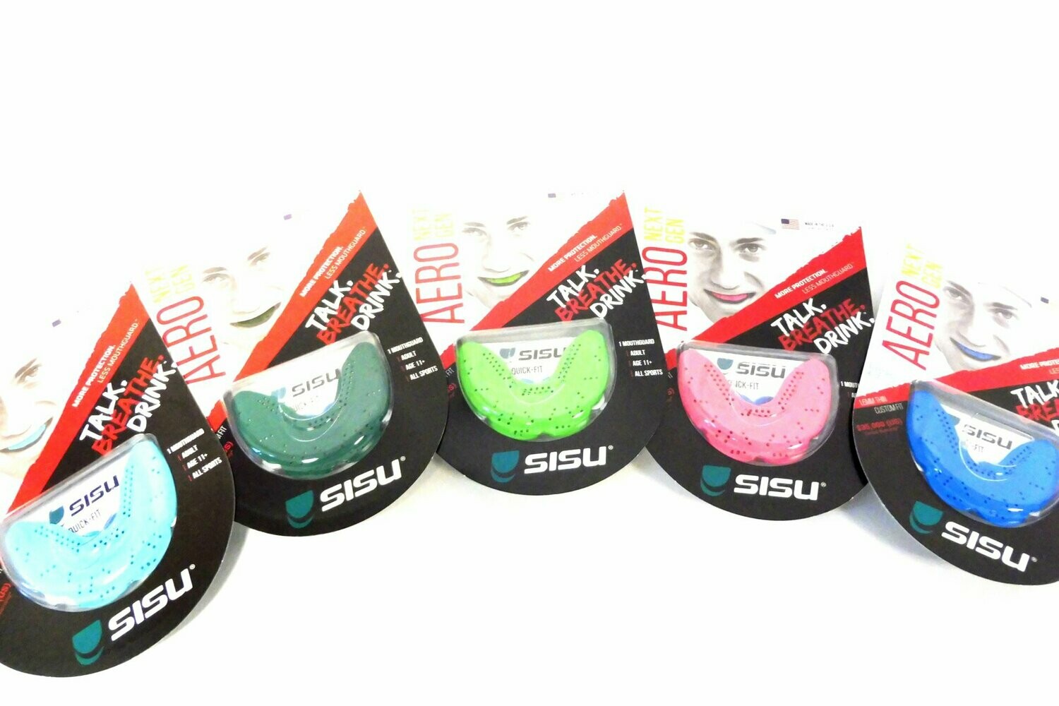 Mundschutz, SISU, mouthguard aero next gen, 1,6mm, size M