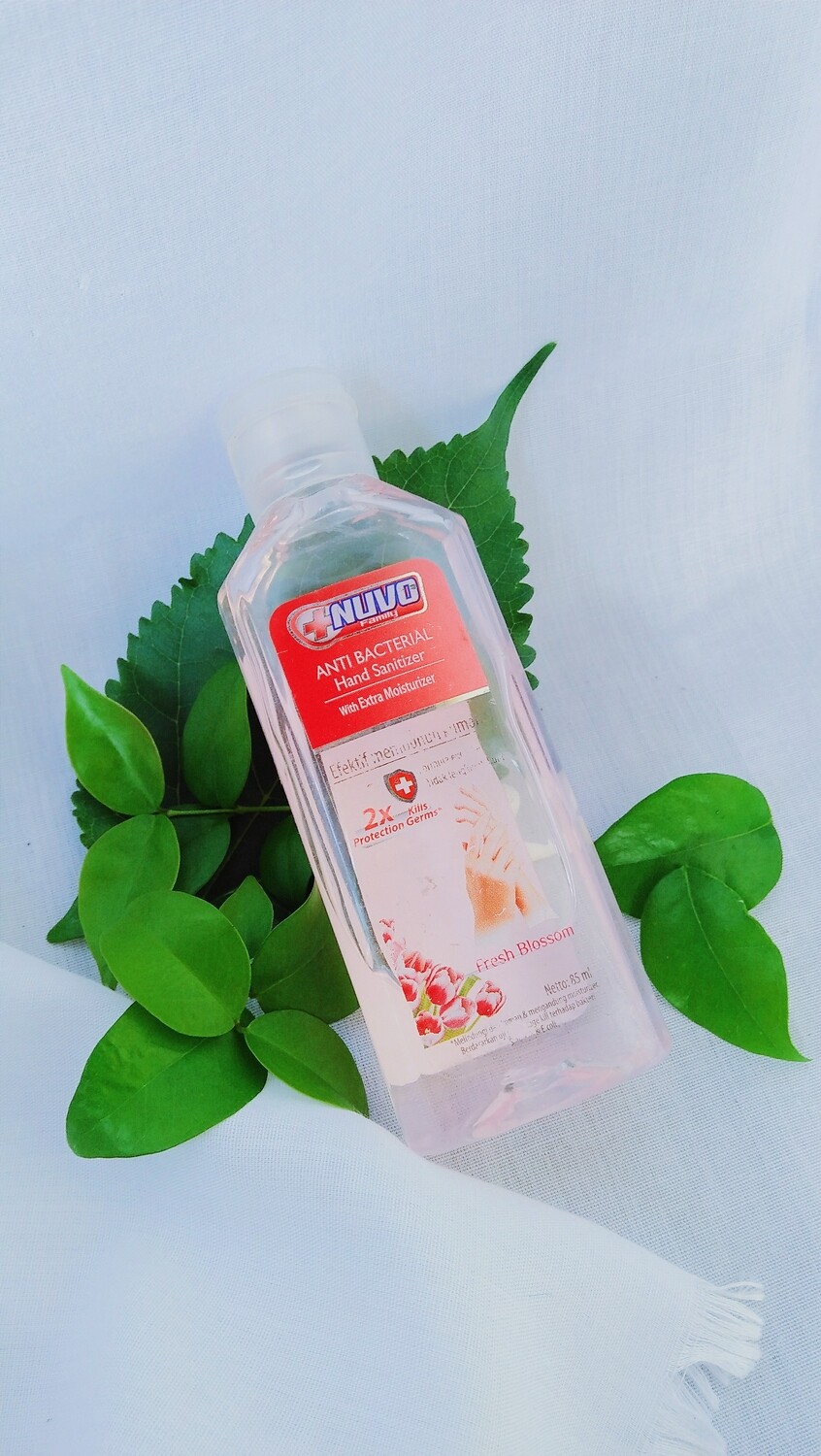 Nuvo Anti    Bacterial Hand Sanitizer Extra Moisturizer