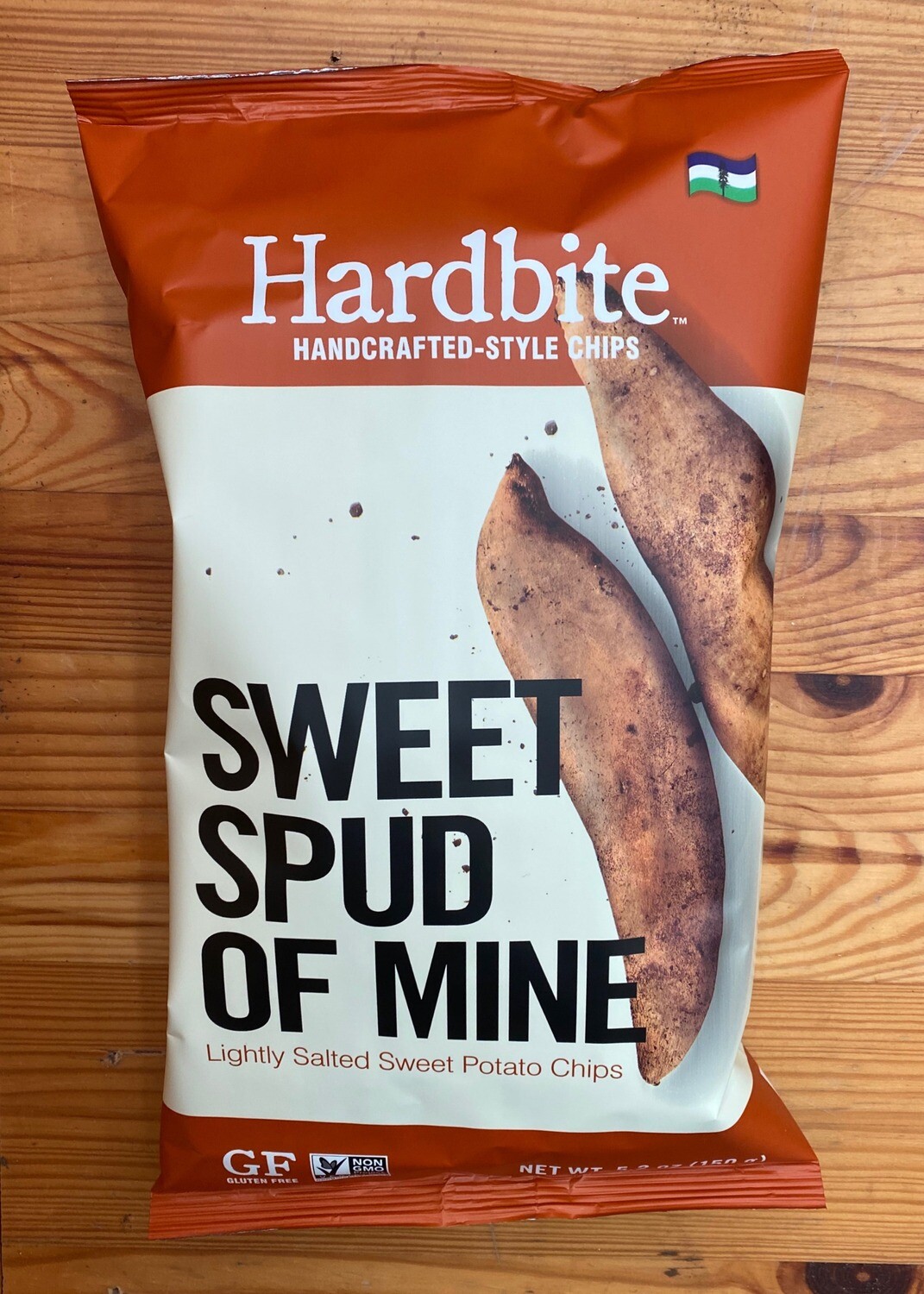 Hardbite Sweet Potato Chips 5.29 oz. bag