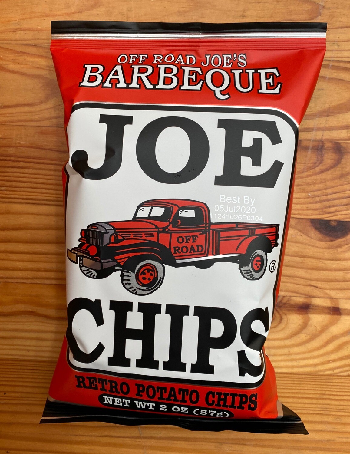 Joe Chips BBQ Potato Chips, 2 oz. bag