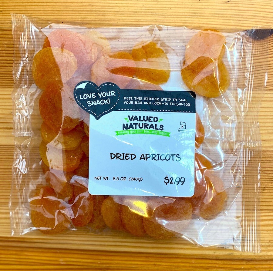 Dried Apricots, 8.5 oz.