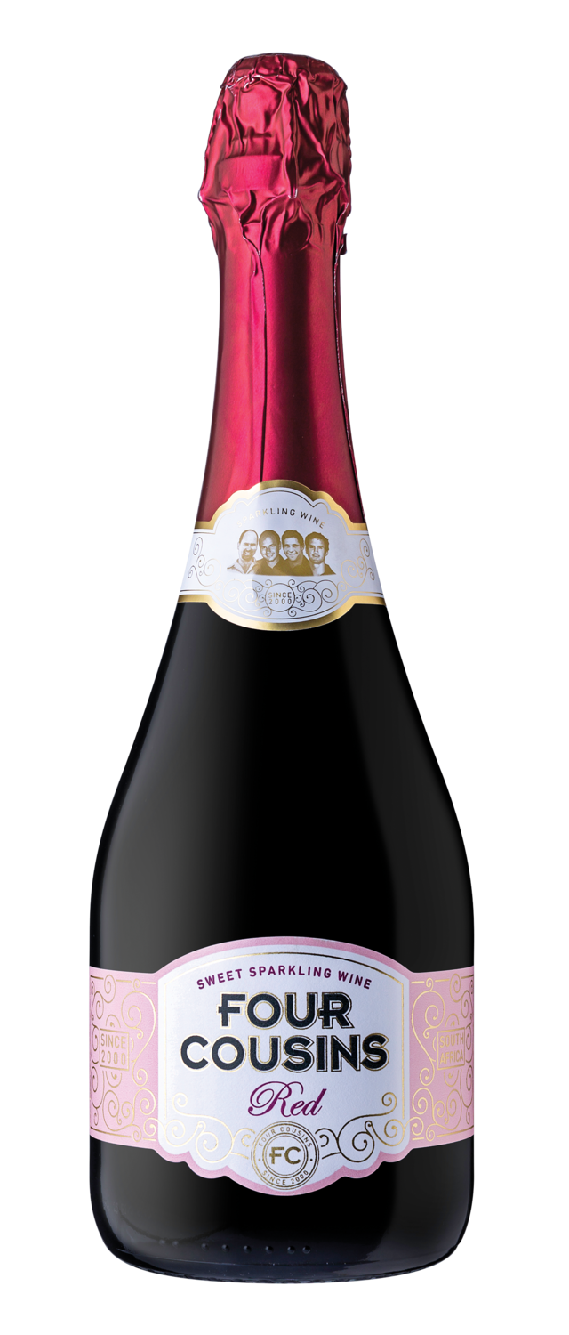 FOUR COUSINS SPARKLING RED 6 x 750ml