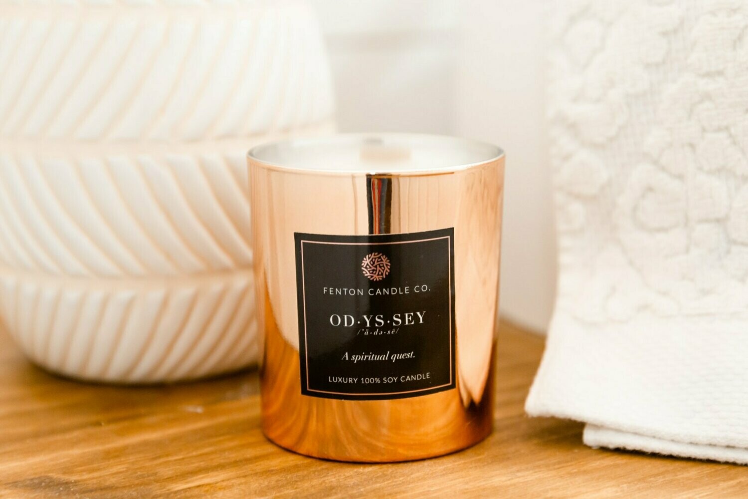 Copper Luxury Soy Candles 8 oz net weight