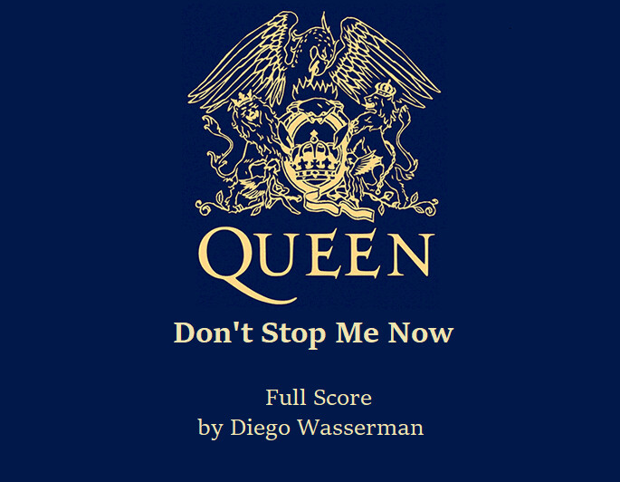 Queen Don't Stop Me Now (Transcription)