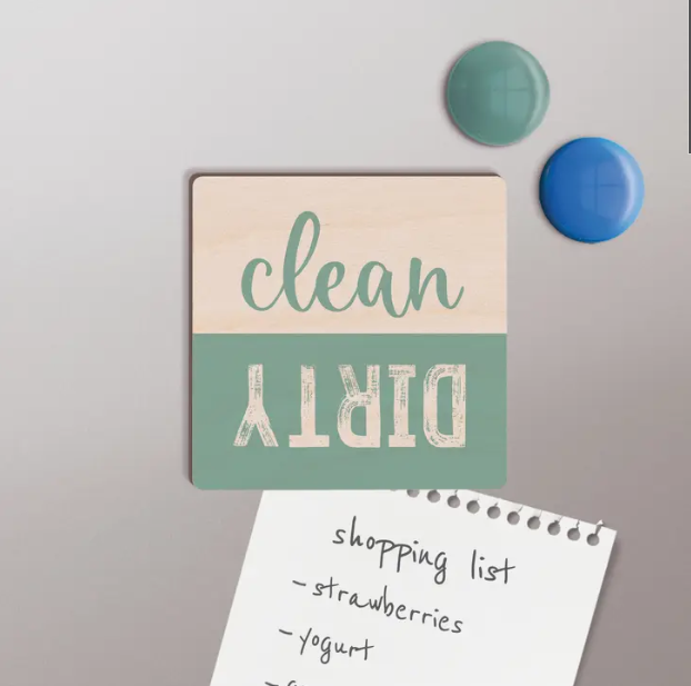 Dirty/Clean Magnet | Online Store | Generations Boutique & Art Studio