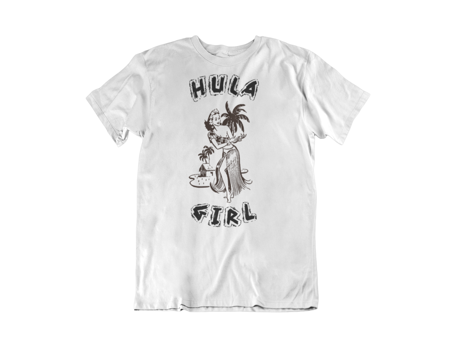 HULA GIRL TSHIRT MAN