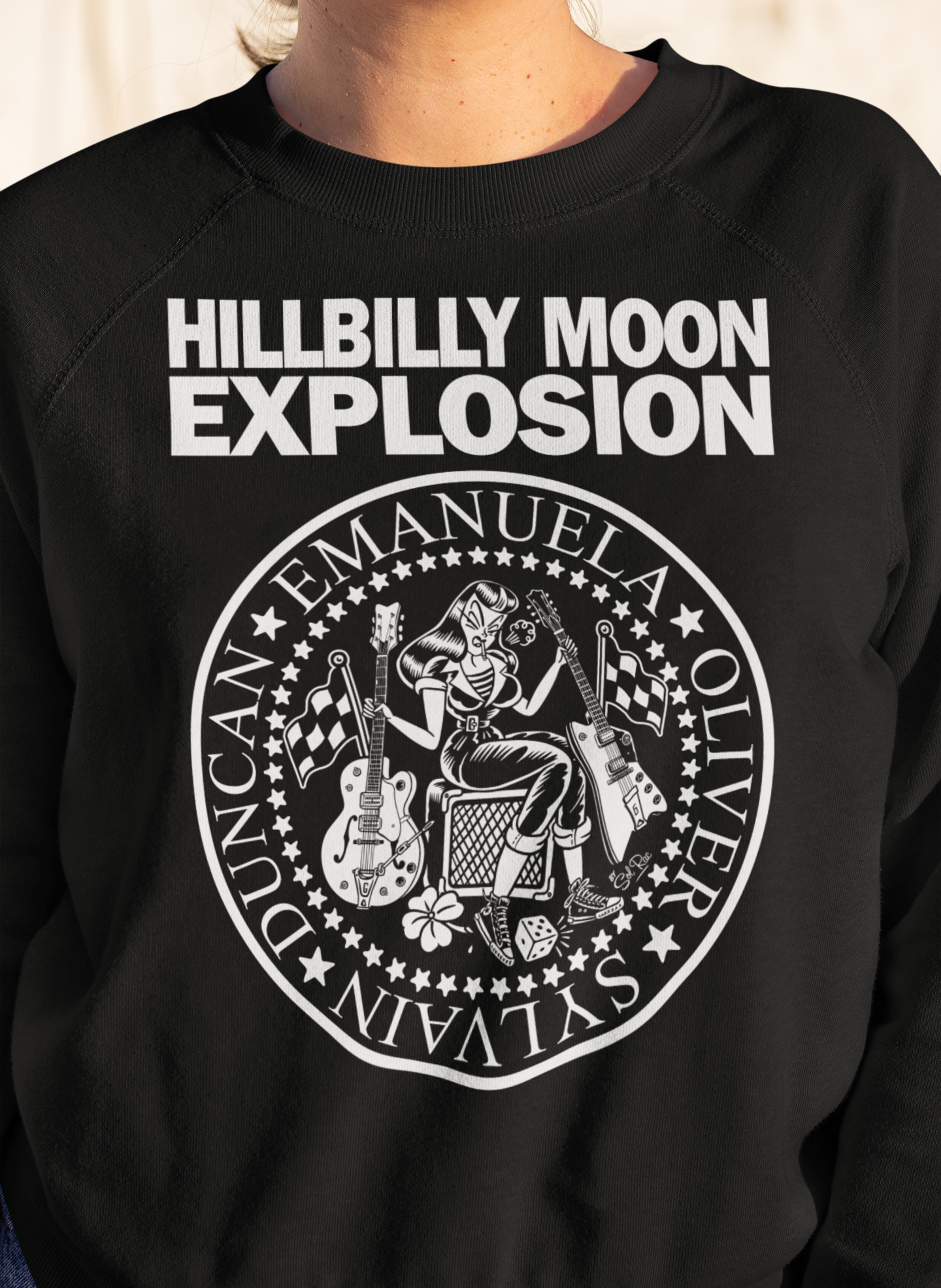 HILLBILLY MOON EXPLOSION SWEATSHIRT Unisex