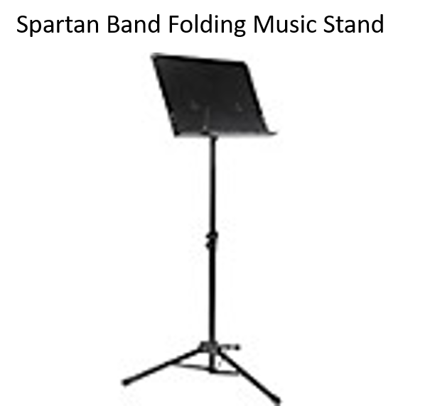 Spartan Band Folding Music Stand for Home Practice