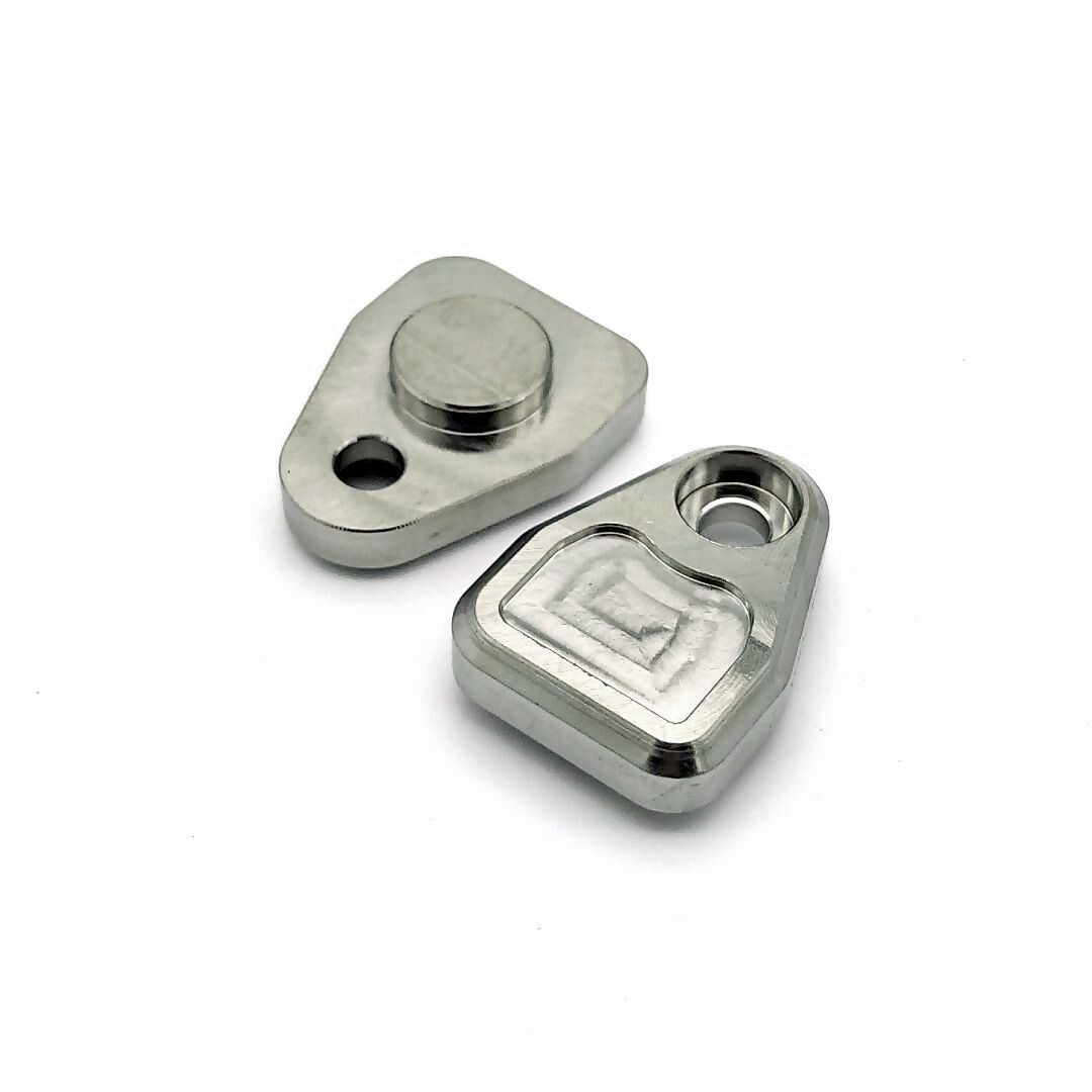 Titanium M120 EGR BlockOff Plates