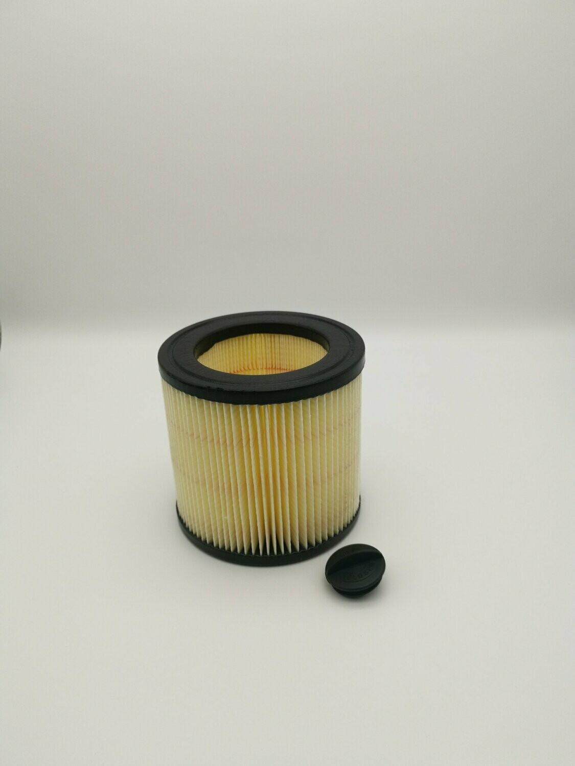 Vacuum cleaner filter for KÄRCHER, 122x27mm incl. cap