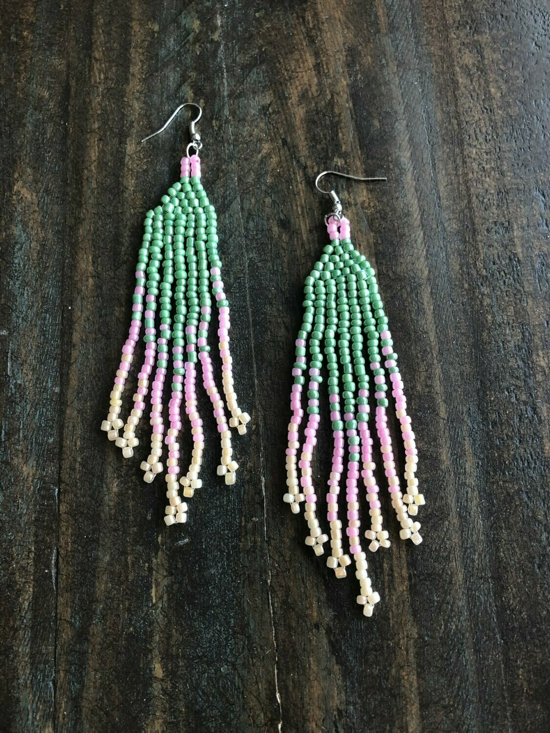 Beaded Dangle Earrings
