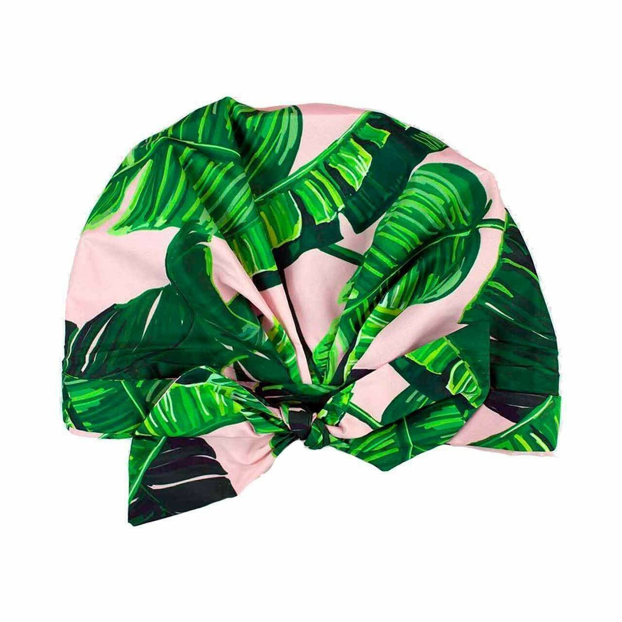 Luxe Shower Cap Palm