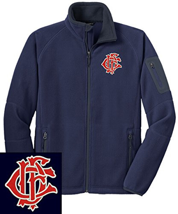 Chicago Fire Department Letternest Navy Full Zip JacketF229