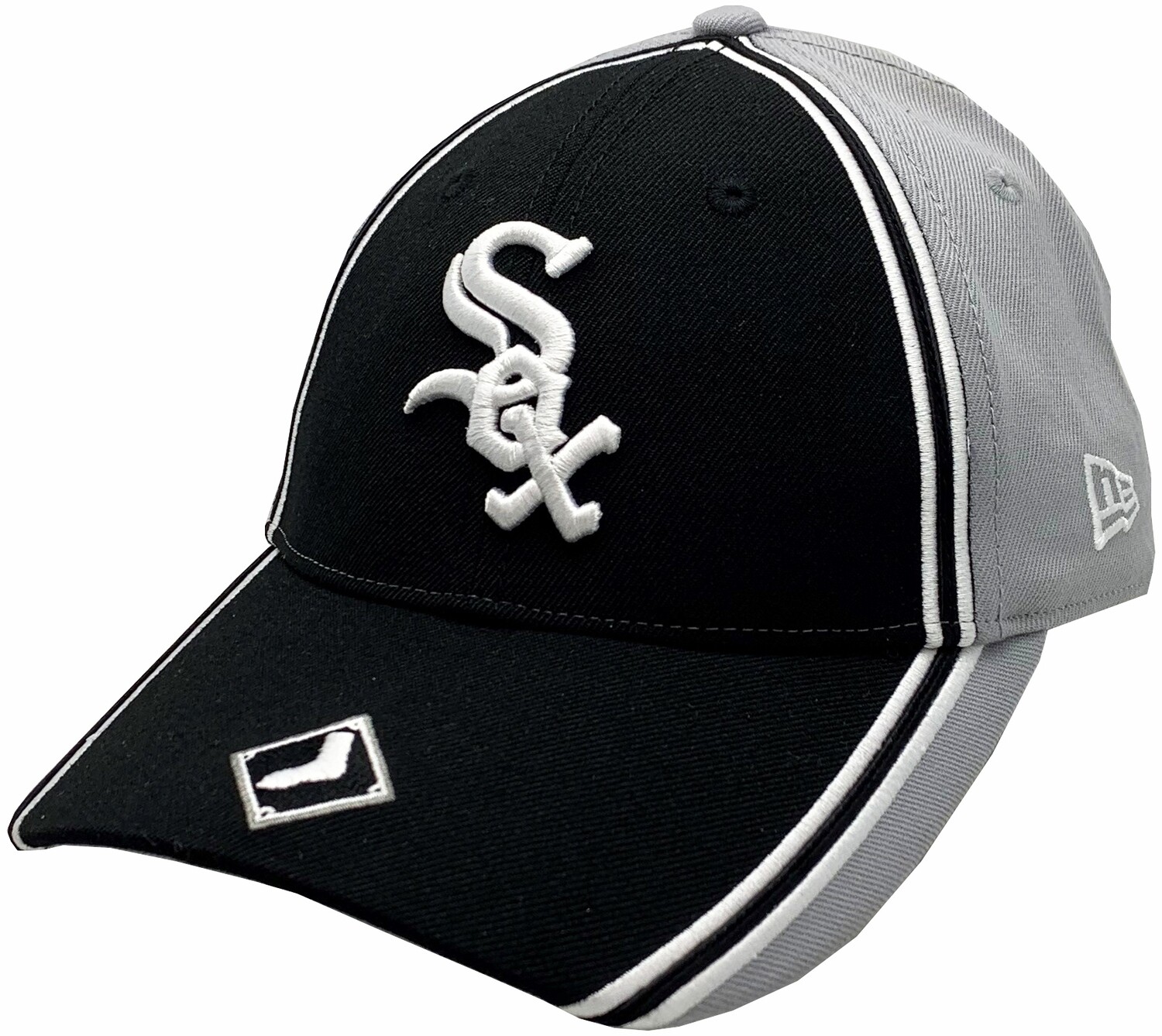 Chicago White Sox Opus Adjustable Hat Primary Logo Black/Grey