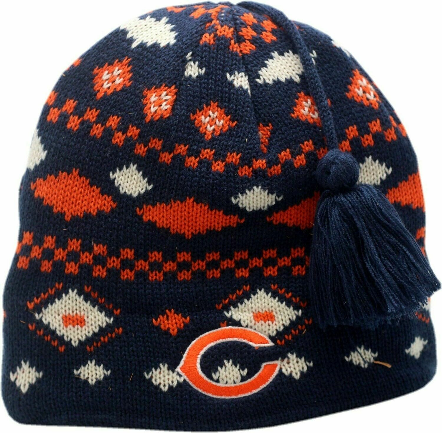 Chicago Bears Cuffless Knit Hat