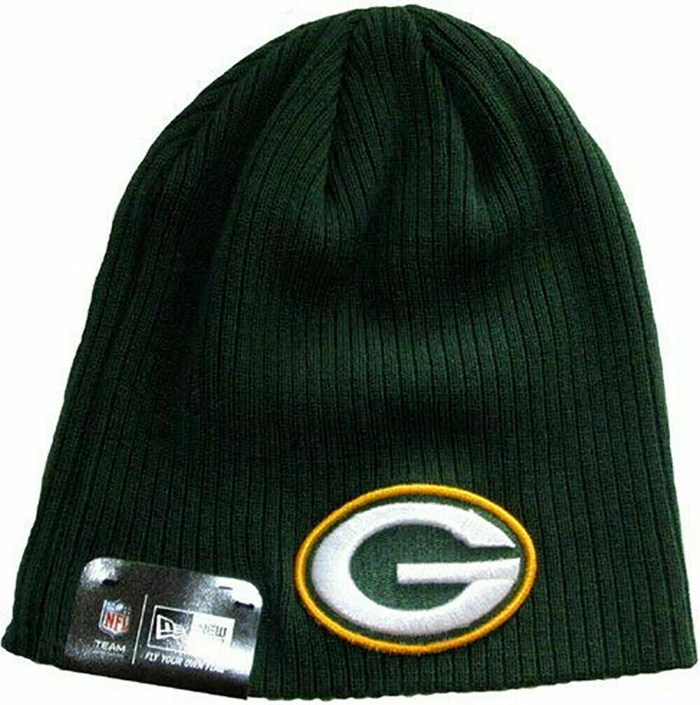 Green Bay Packers Ribbed Skull Knit Hat