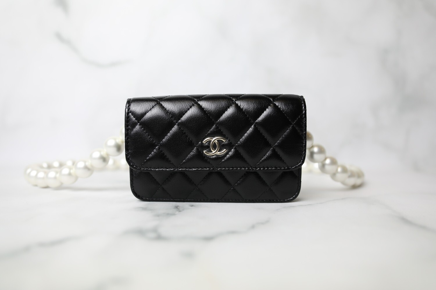 Chanel Wallet on Chain with Pearl Strap, New in Box WA001 Shop