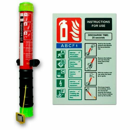 25 Fire Safety Stick Plus