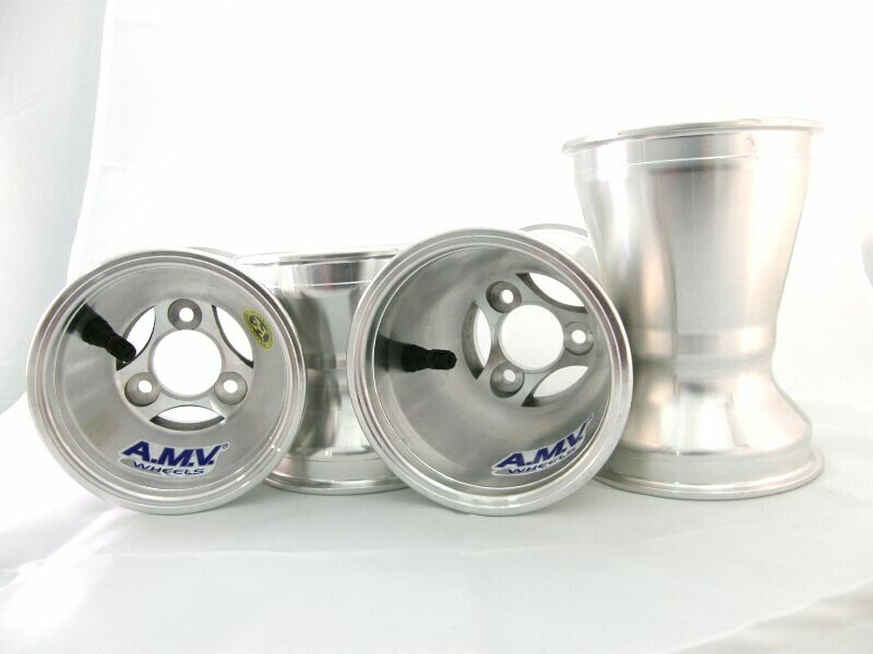 AMV Tiger Aluminum Kart Rain Wheel