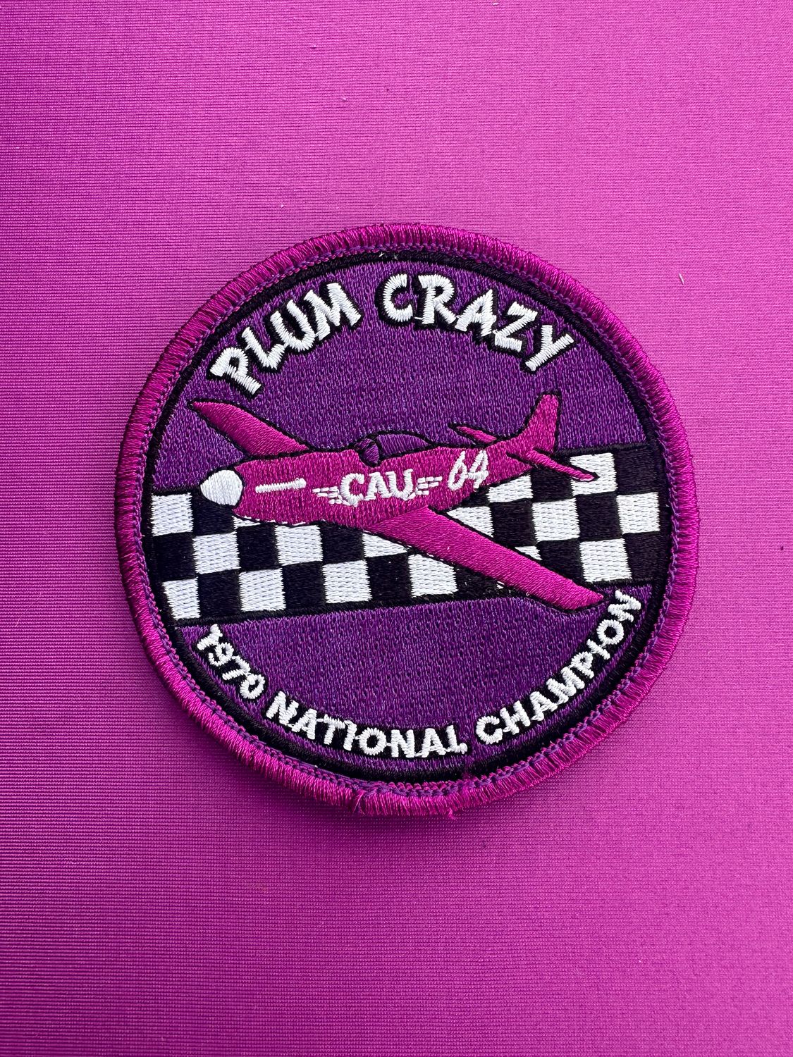 Plum Crazy Patch