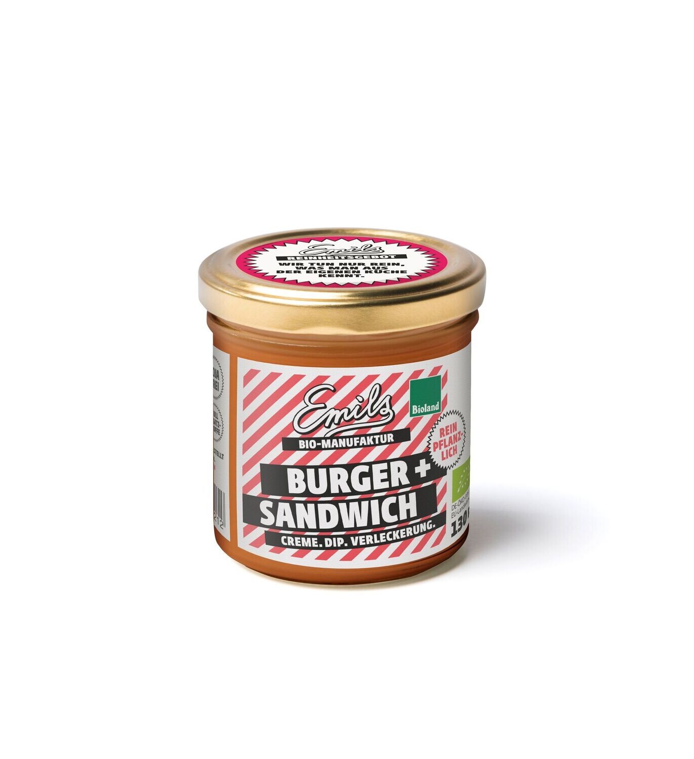 Burger- und Sandwichcreme 130 ML