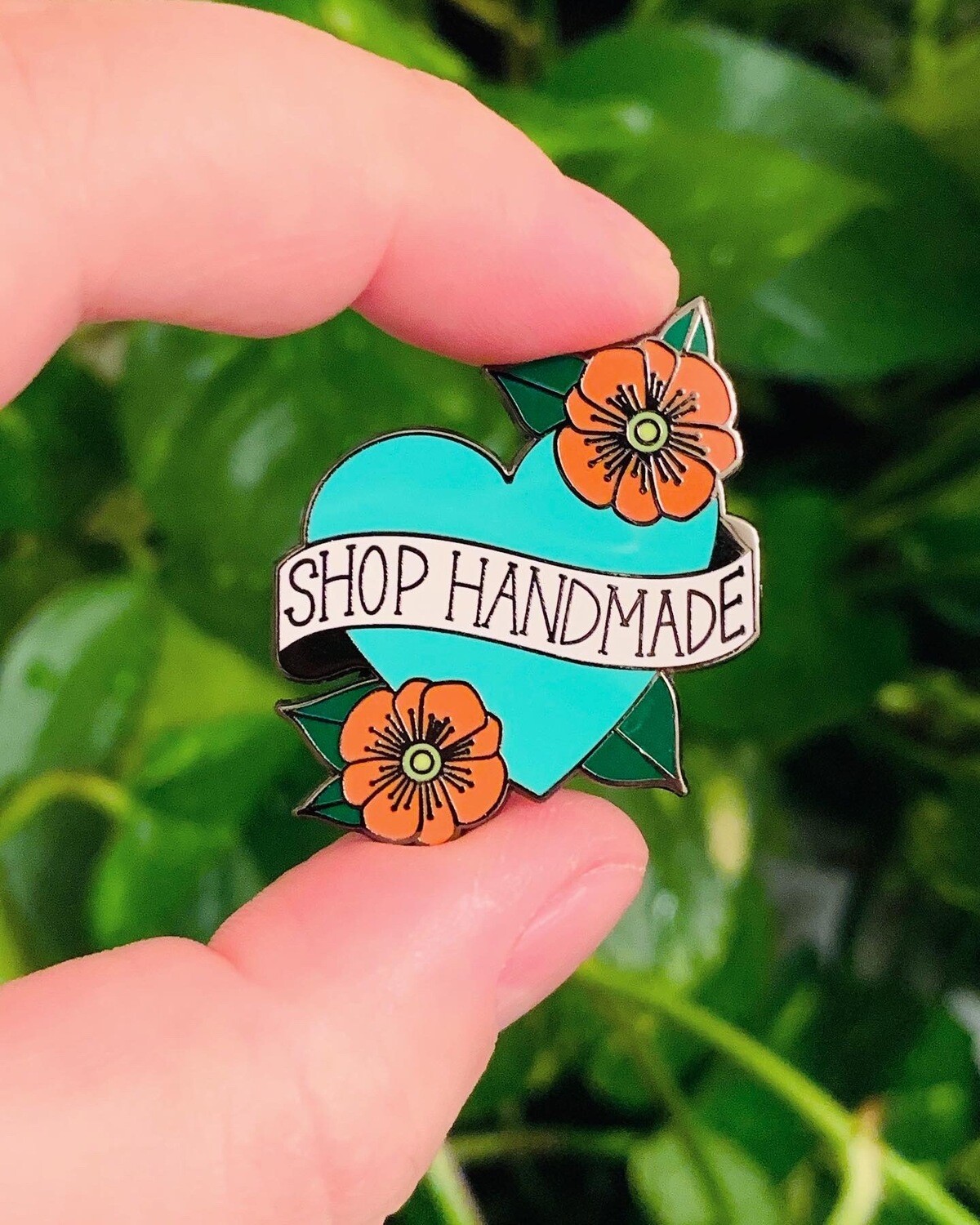 Enamel Pin, Shop Handmade