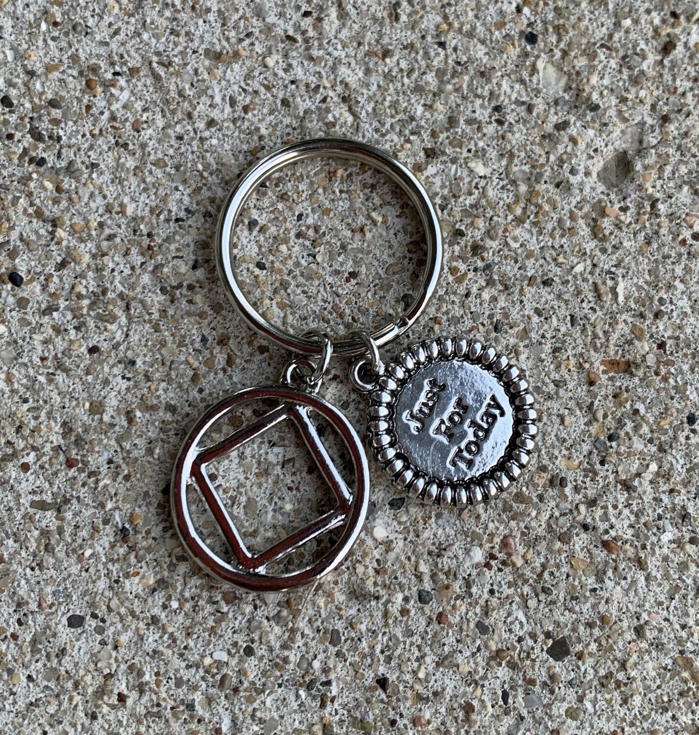 Just For Today Narcotics Anonymous Keyring