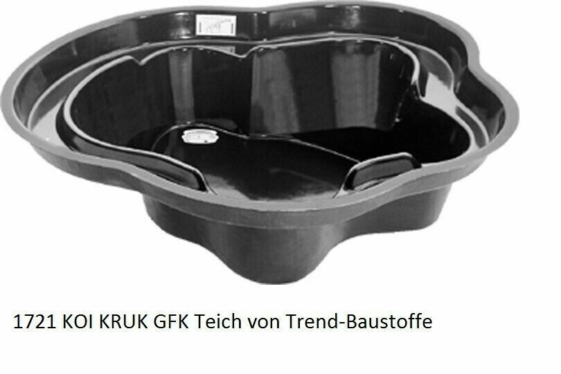 KRUK Serie KOI GFK Teich, Teich, Gartenteich, 15 Jahre Garantie Kruk