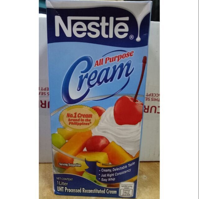 Nestle All Purpose Cream 1 Liter