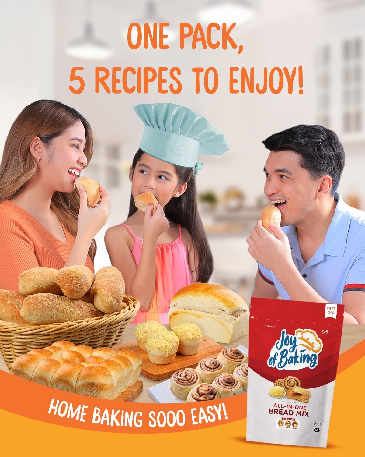 Joy of Baking Bread Mix 1 kg