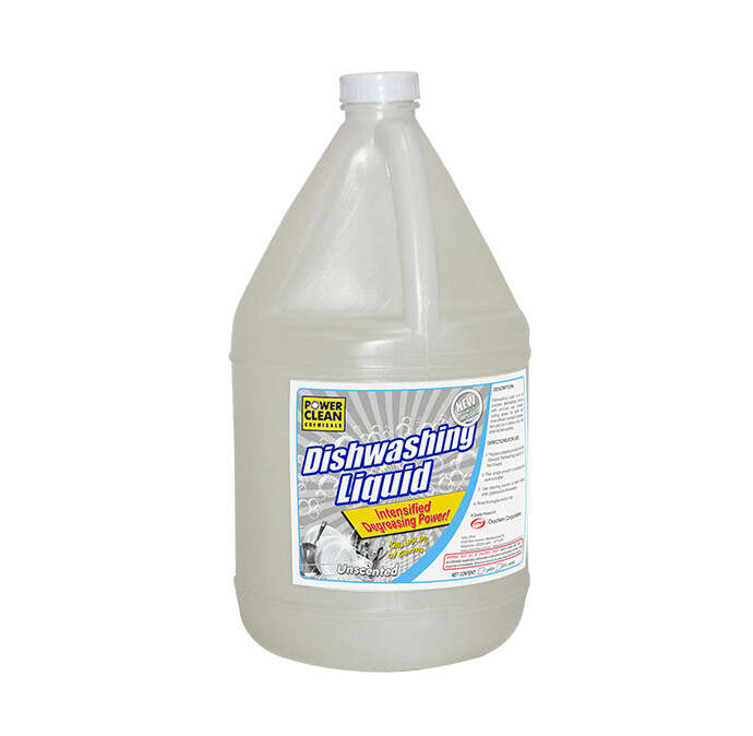 Power Clean DISHWASHING LIQUID 1 Gallon Unscented