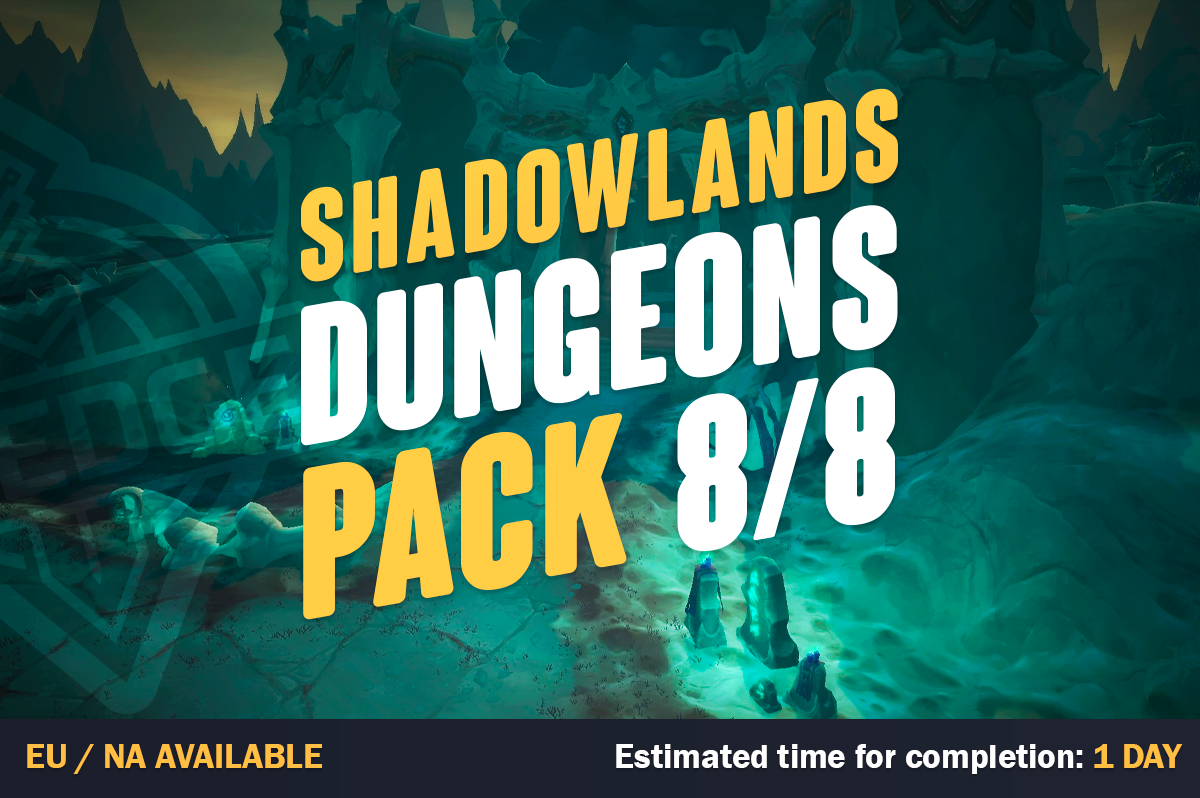 WoW Shadowlands 8 Dungeon Pack